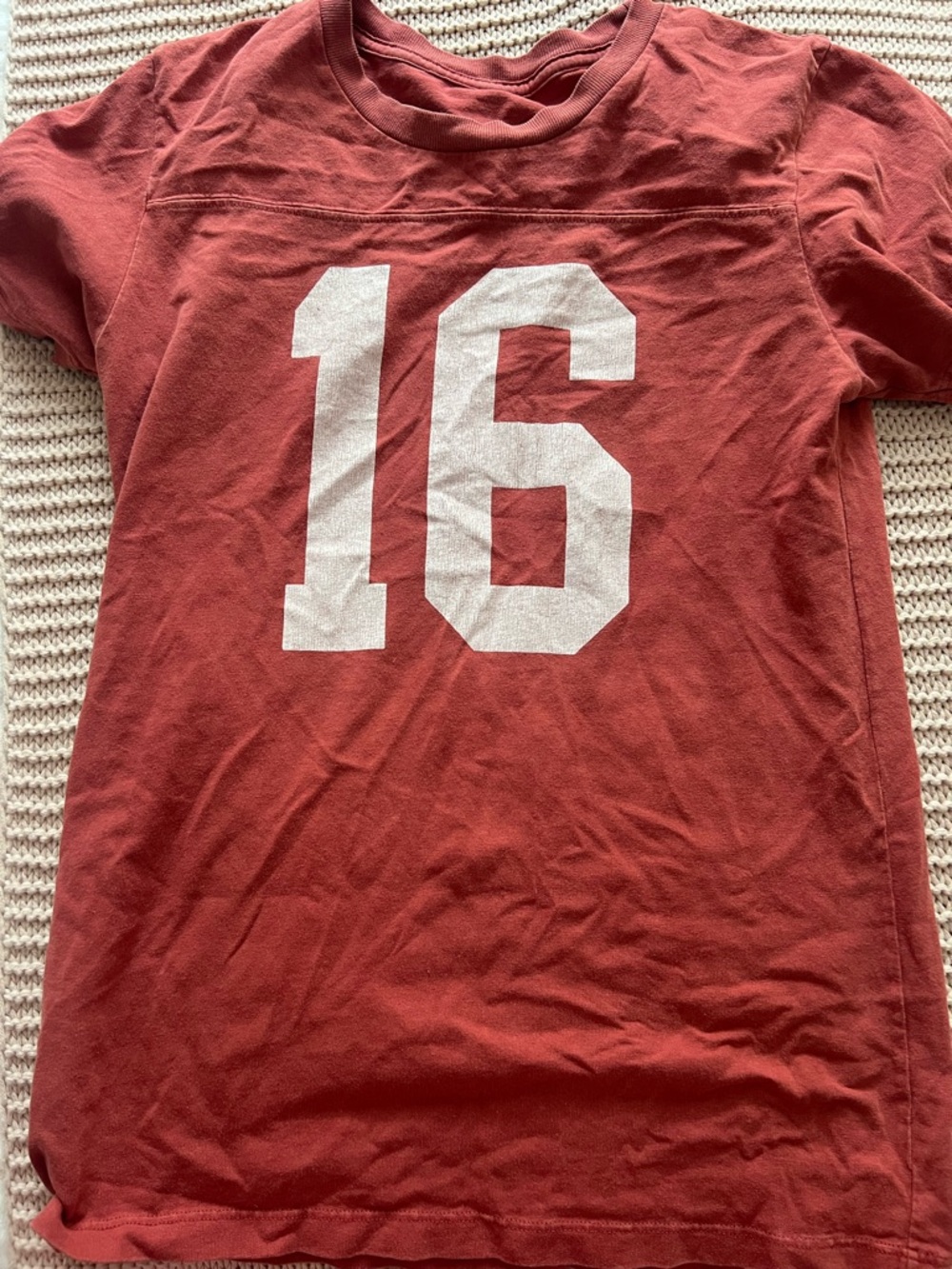 Brandy Melville red tshirt